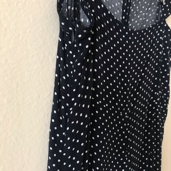 Forever 21 Navy Polka Dot Jumpsuit - Picture 5 of 6